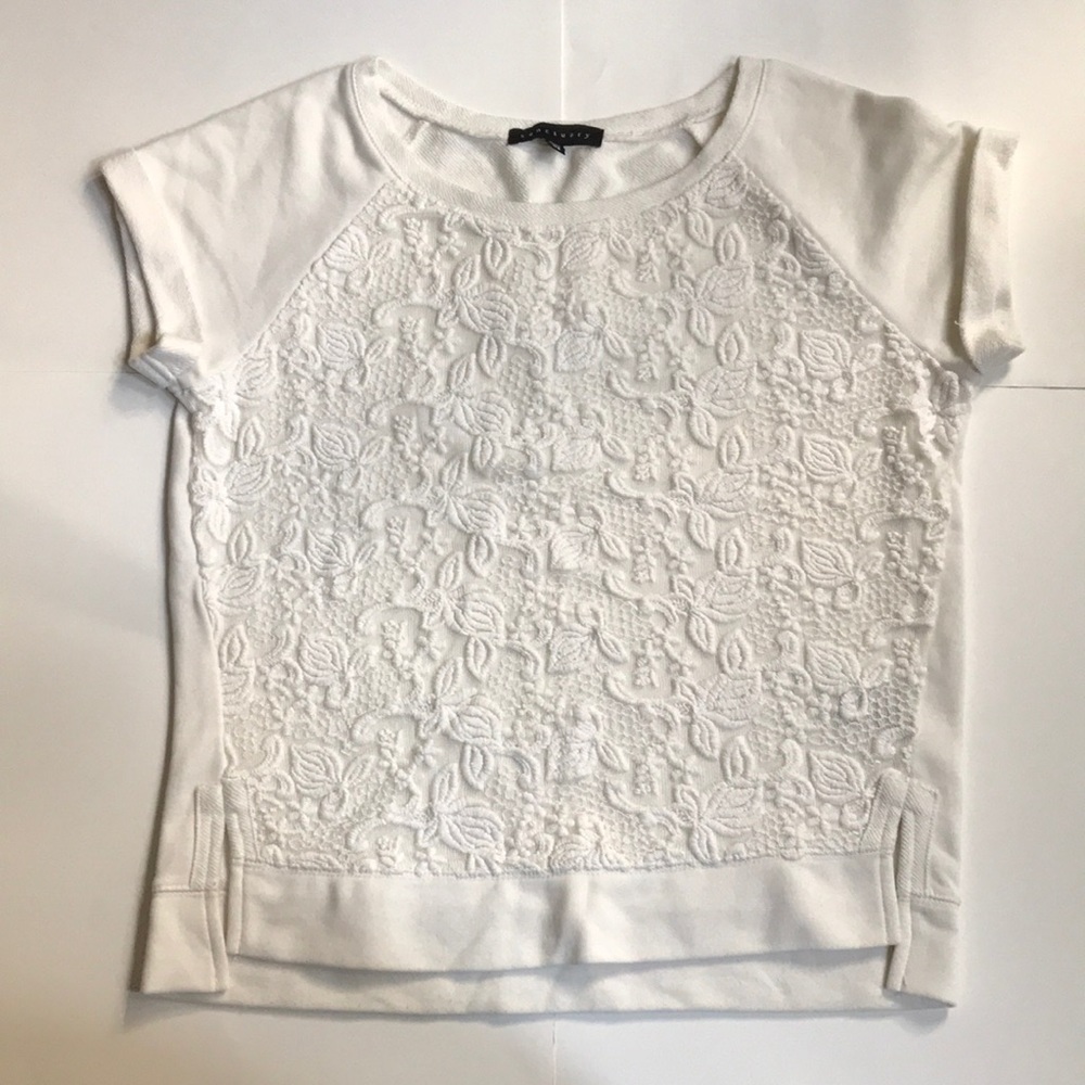 White Sweater Blouse Sanctuary by Anthropologie